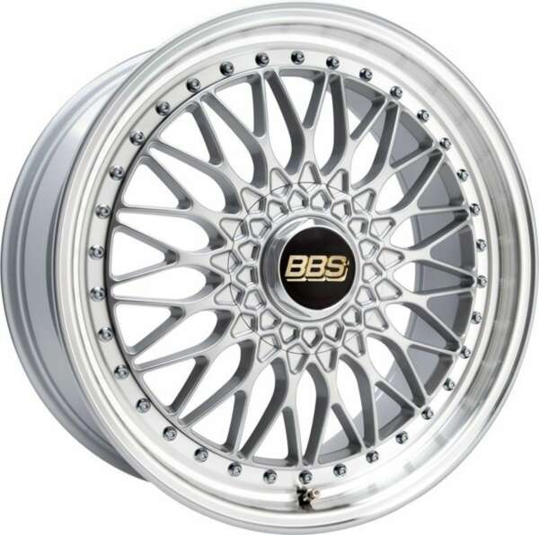 Bbs Super RS - brilliant silver/rim damondcut 8.5x20 5x112 ET45